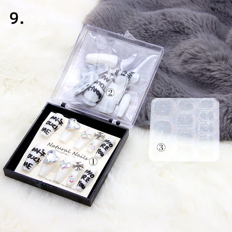 Elegant Pre-Designed Press-On Nail Set Kalsten