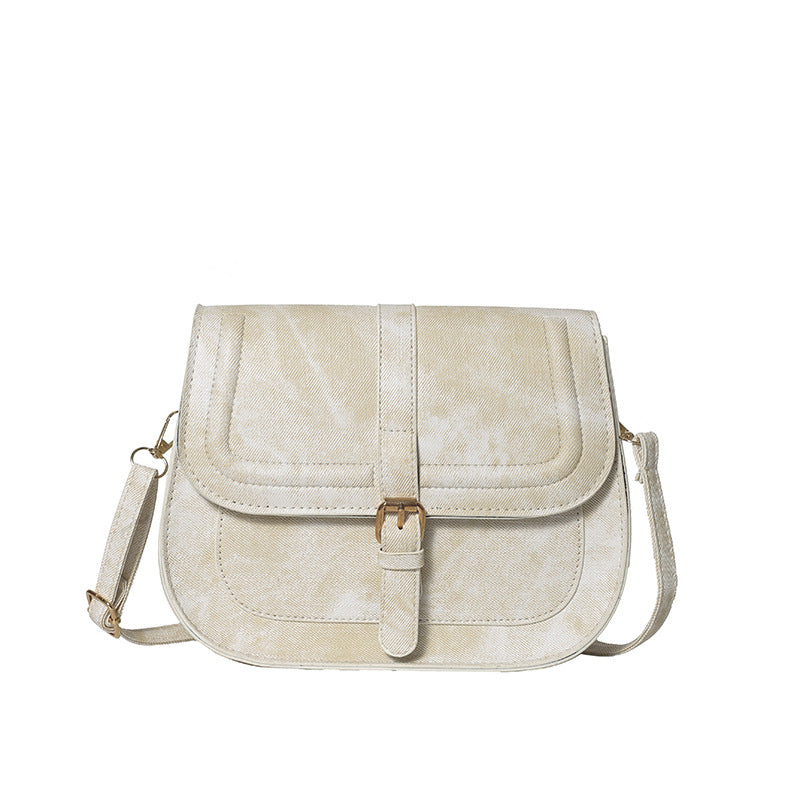 Vintage-Inspired Crossbody Satchel Kalsten