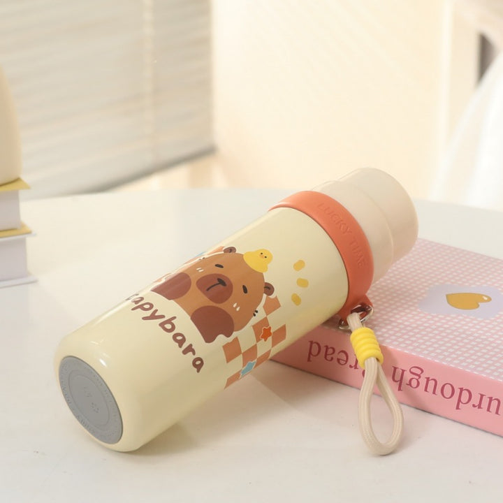 Ladies Insulated Drinking Bottle with Cheerful Animal Motif Kalsten