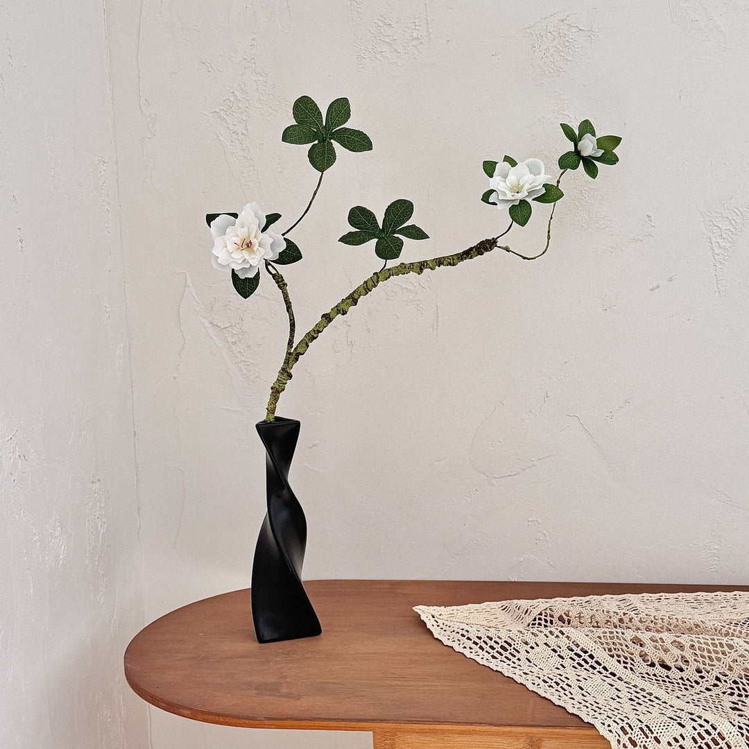 Artificial Azalea Flower Arrangement Vintage