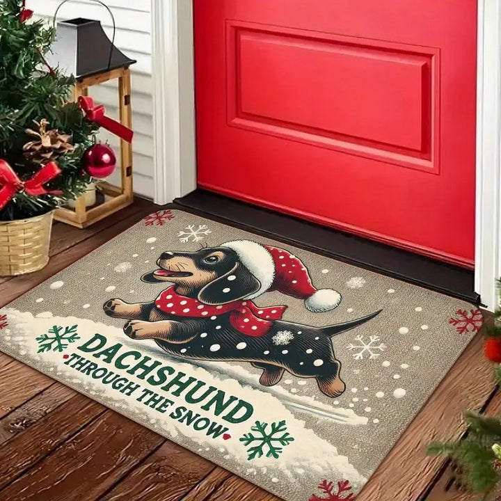 Holiday-Themed Decorative Floor Mat Kalsten