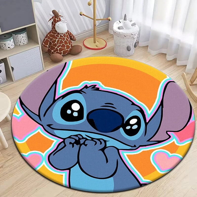 Cartoon Theme Round Carpet