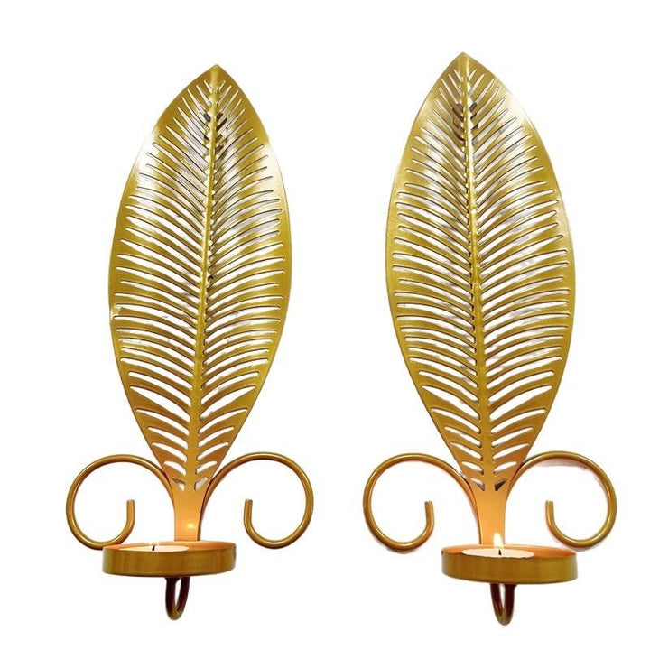 Decorative Leaf Wall Art Holder Kalsten