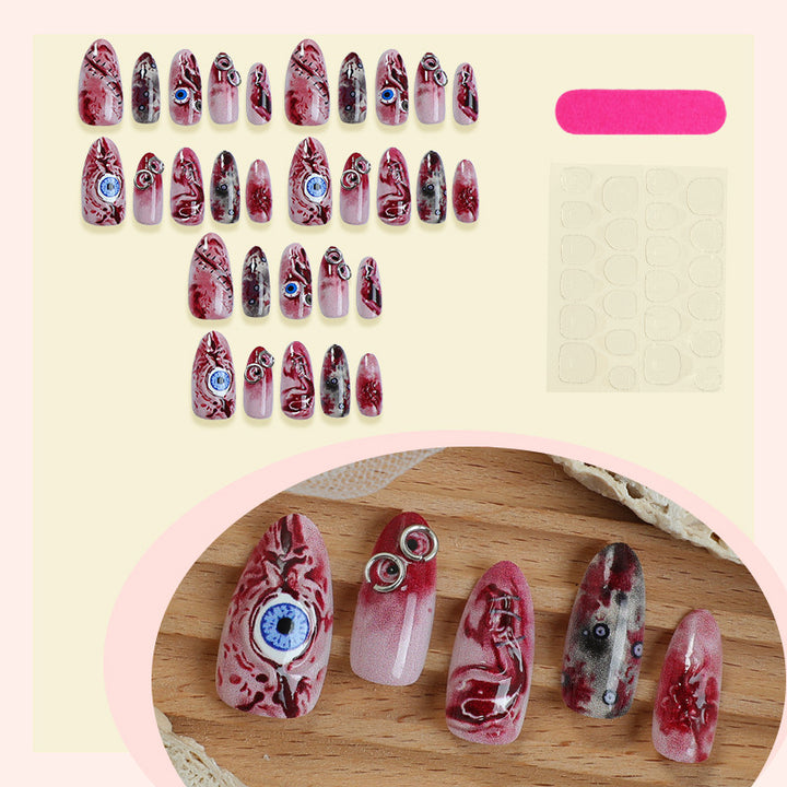 Creative Halloween-style Art Nails Kalsten