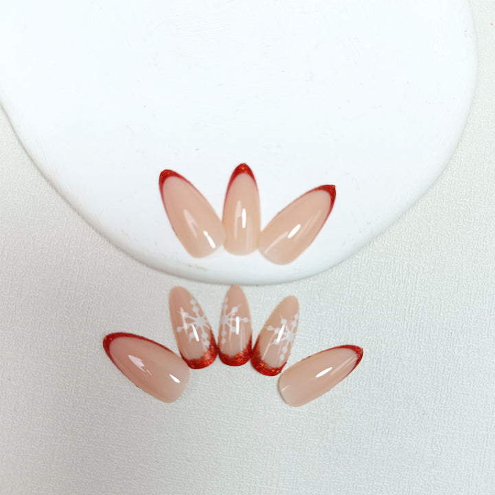 Artistic Long-Lasting Press-On Nail Set Kalsten