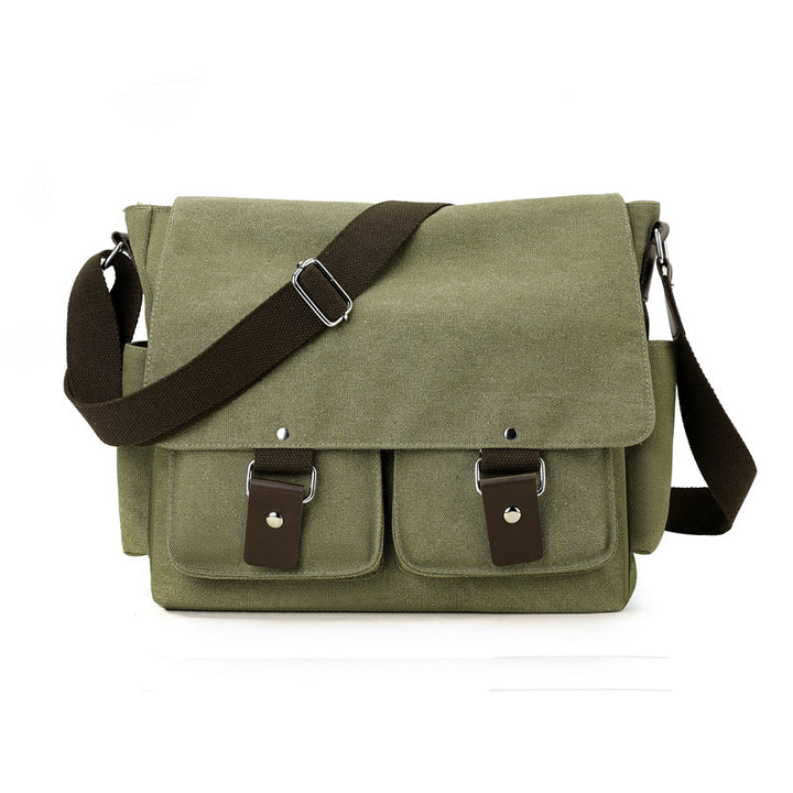 Classic Canvas Messenger Bag Kalsten