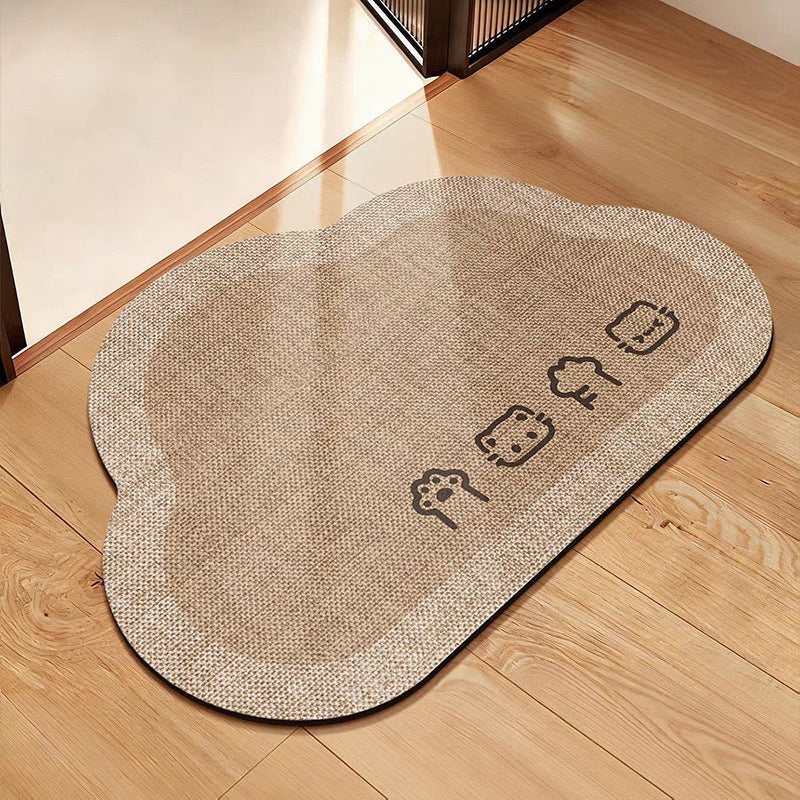 Decorative Pet-Themed Area Mat