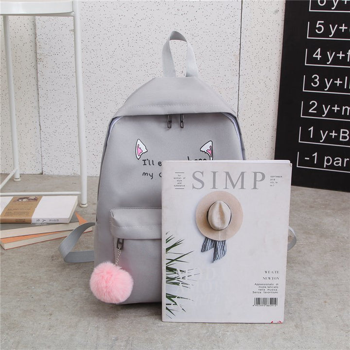 Cute Character Multi-Piece Backpack Set Kalsten