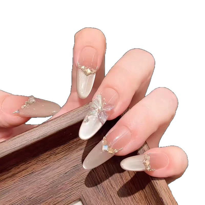 Decorative Long Stiletto Nails