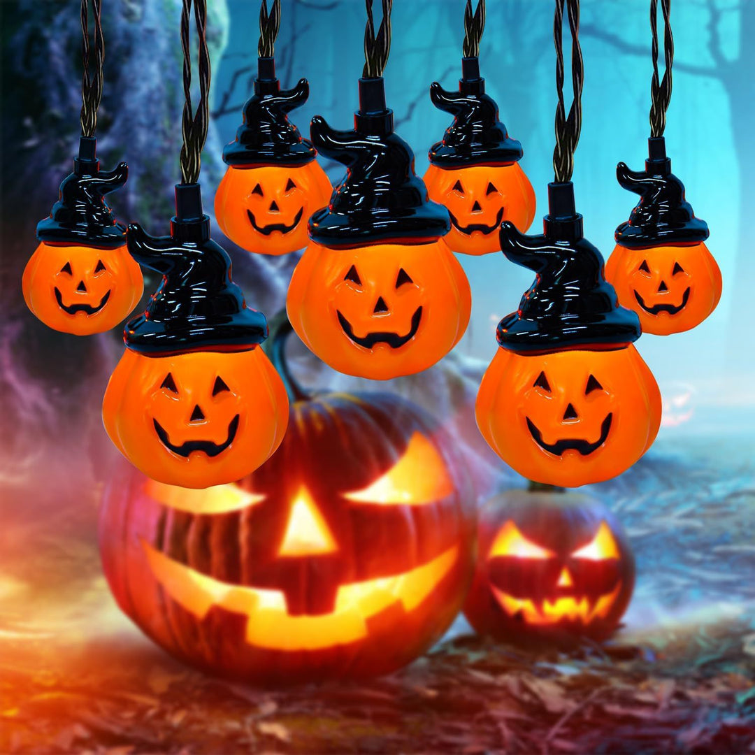 Decorative LED Pumpkin String Lights Kalsten