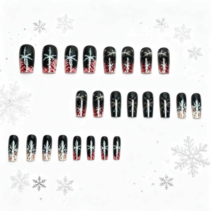 Winter-Themed Long-Lasting Nail Art Kalsten
