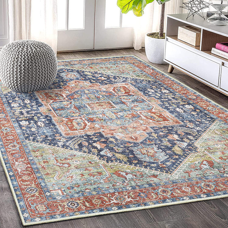 Vintage Floral Pattern Area Rug Kalsten