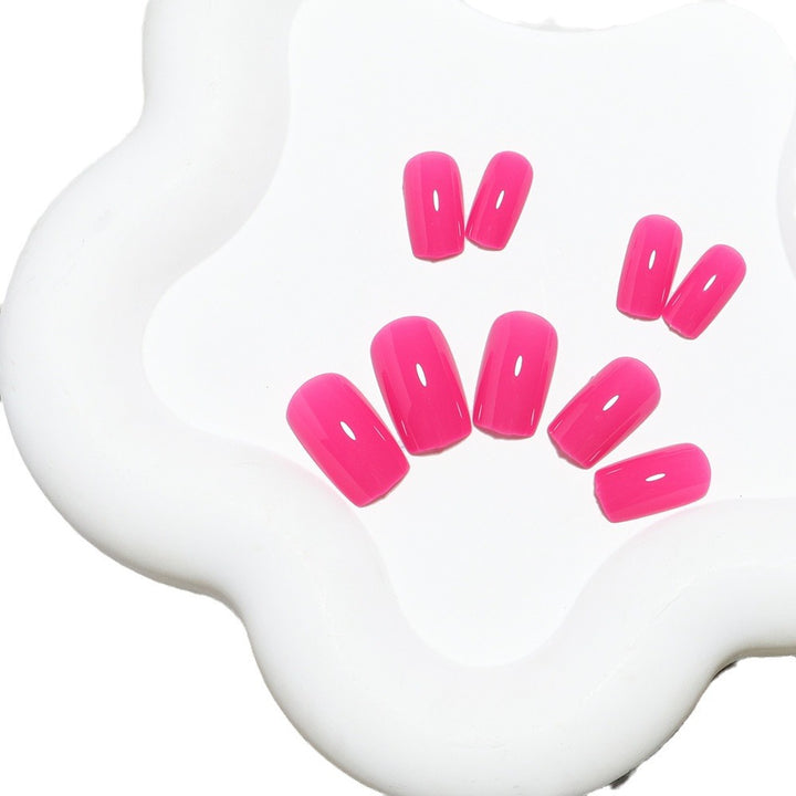 Glossy Sculpted Press-On Nail Set Kalsten