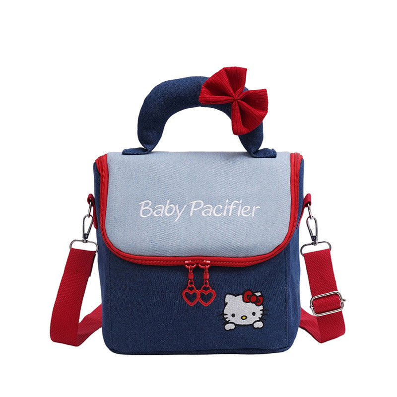 Stylish Denim Pacifier Bag Kalsten