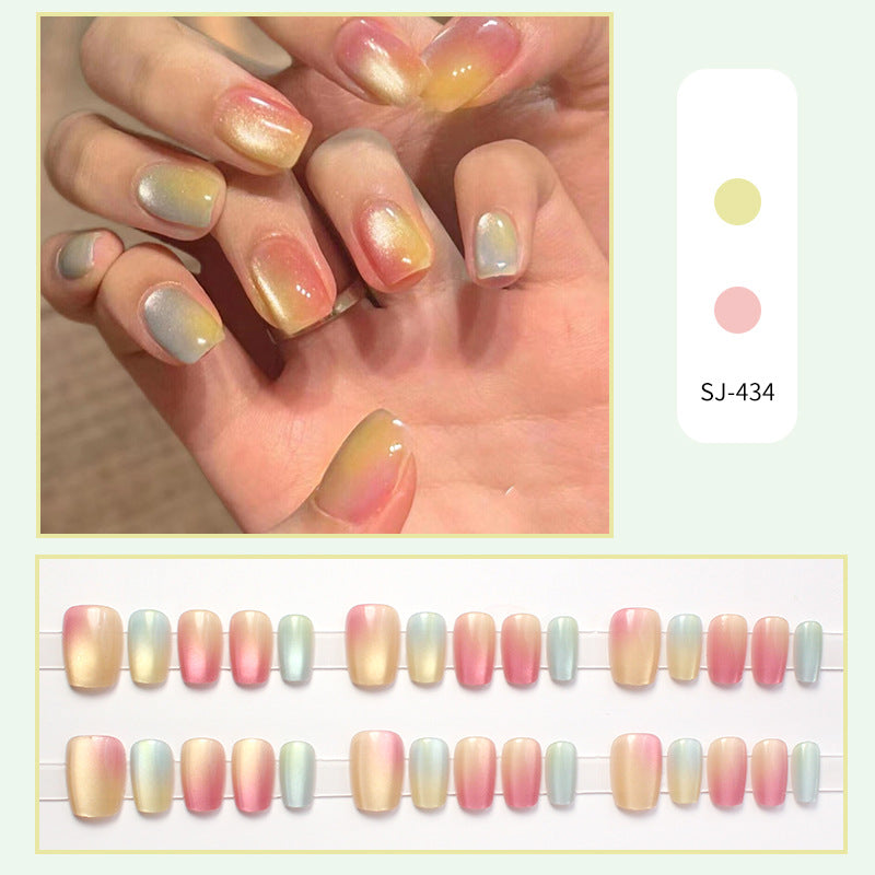 Ombre Effect Press-On Nail Set Kalsten