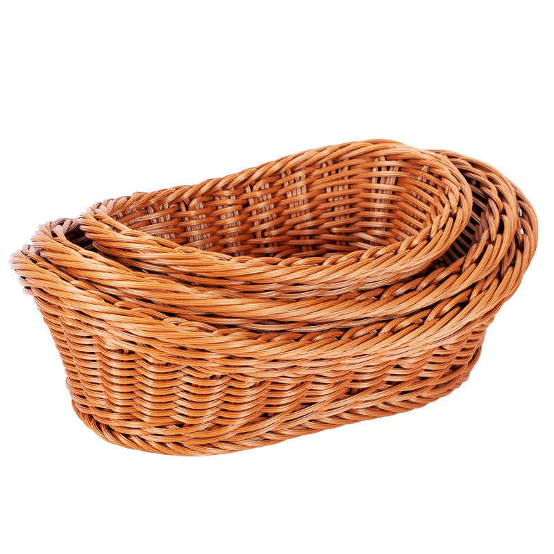 Natural Decorative Woven Fruit Bowl Kalsten