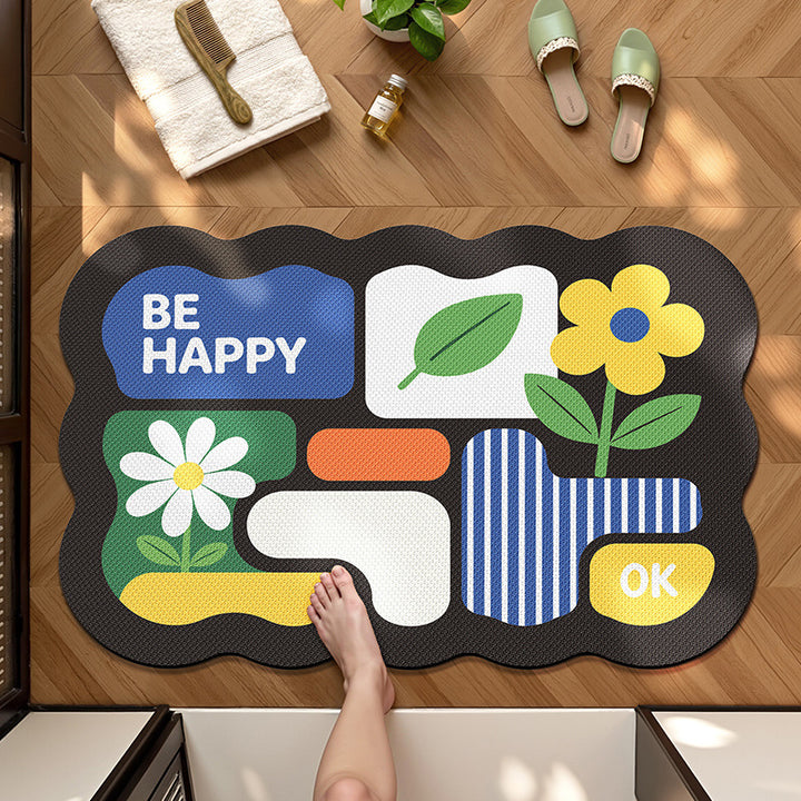 Inspirational Quote Floor Mat