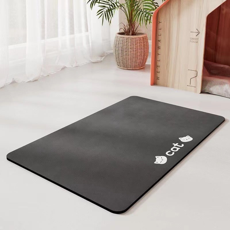 Leather Textured Dining Table Mat