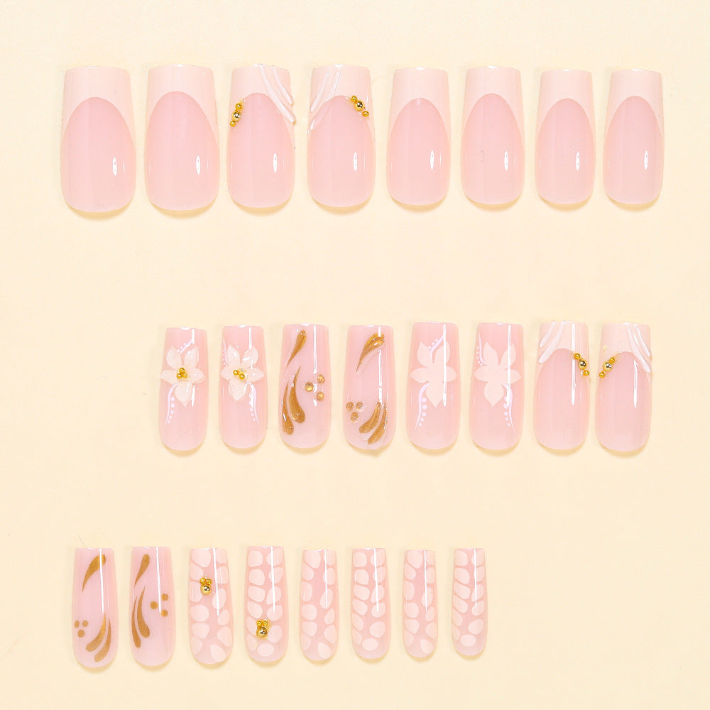 Decorative 3D Floral Nail Art Tips Kalsten