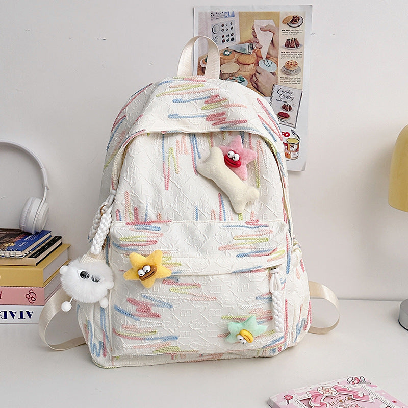 Abstract Patterned Backpack Kalsten