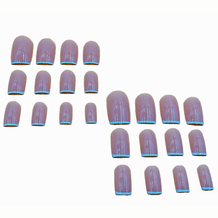 French Tip Gel Nail Art