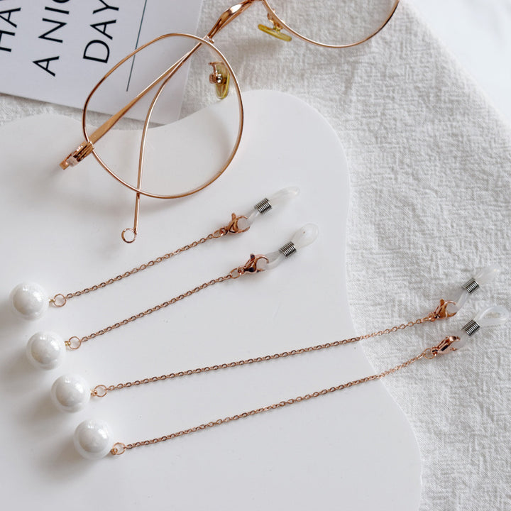 Elegant Long Pendant Pearl Earrings Kalsten