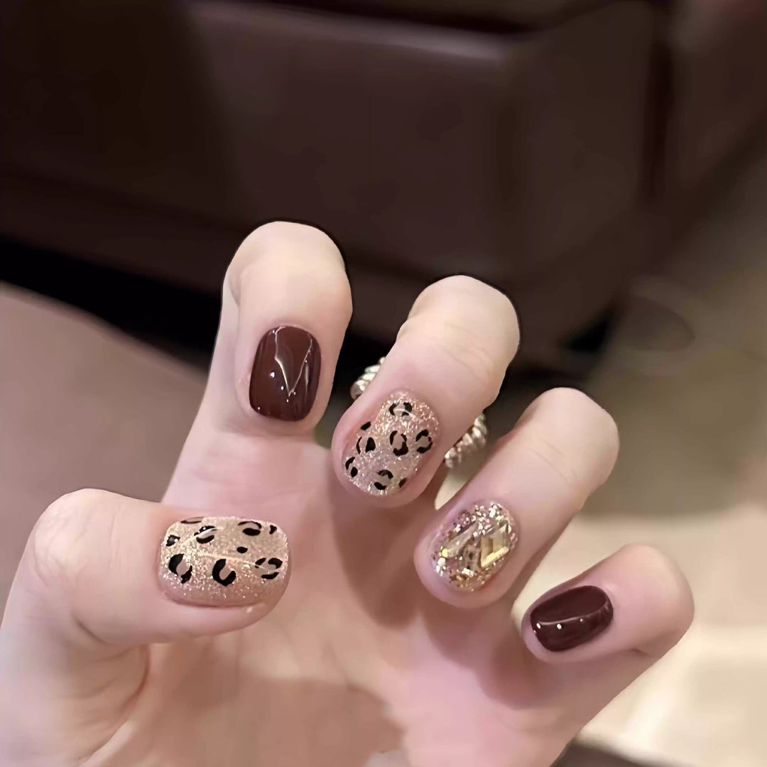 Bold Animal Print Press-On Nails