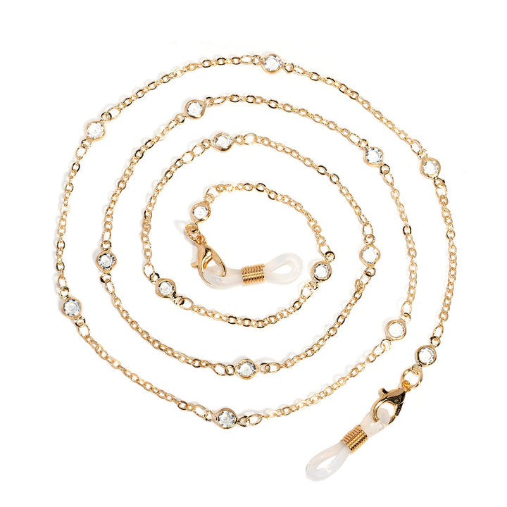 Crystal-Embellished Eyewear Chain Kalsten
