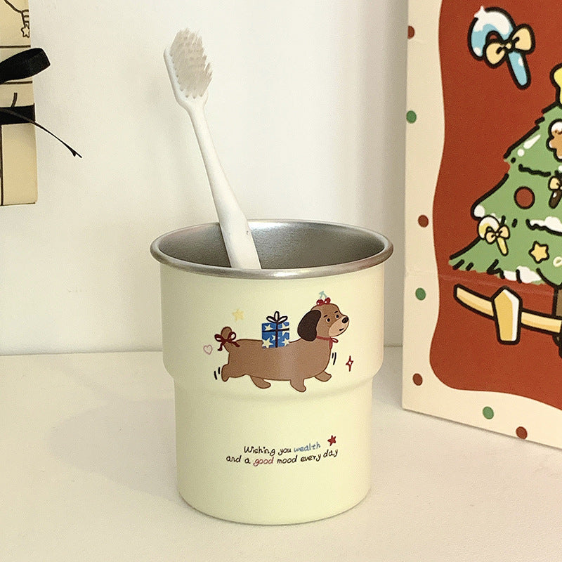 Toothbrush holder with charming dog design Kalsten