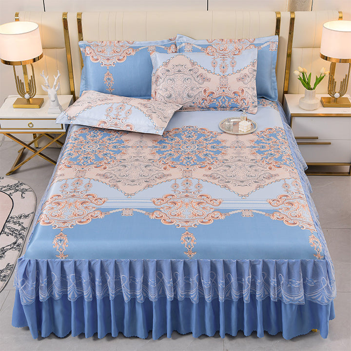 Ladies daybed cover with playful bear motif Kalsten