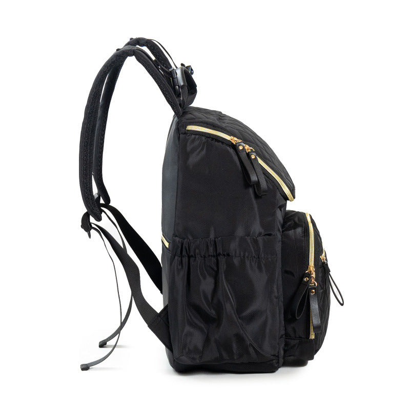 Quilted Multi-Pocket Backpack Kalsten