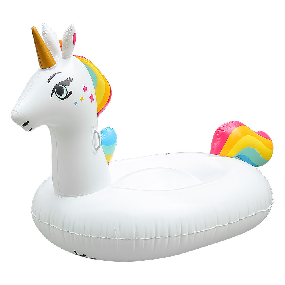 Women Inflatable Unicorn Pool Island Kalsten