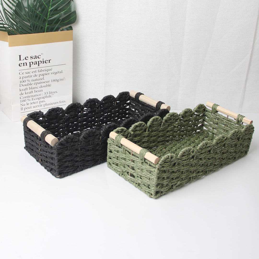 Woven Decorative Storage Tray