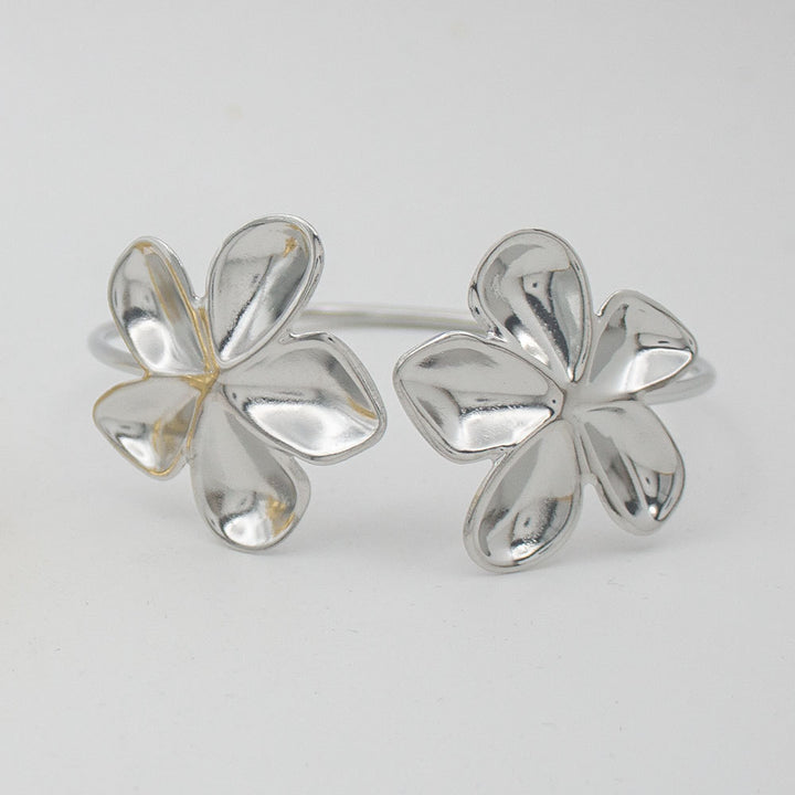 Elegant Flower Cuff Bracelet Kalsten