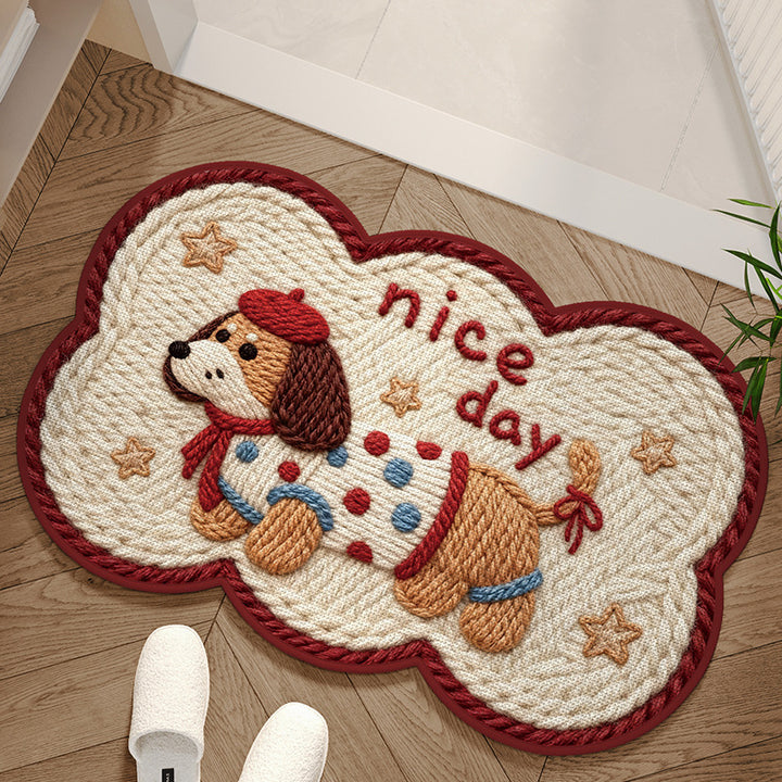 Cute Cat-Themed Decorative Bath Mat Kalsten