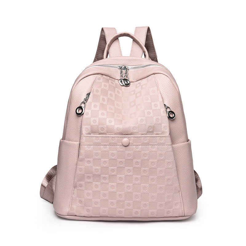 Fashionable Textured Backpack Kalsten