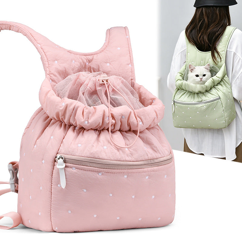 Drawstring Closure Casual Backpack Kalsten