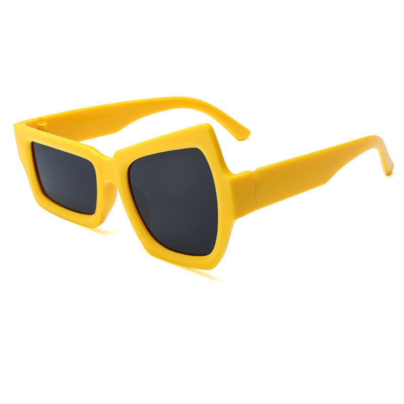 Bold Angular Frame Sunglasses Kalsten