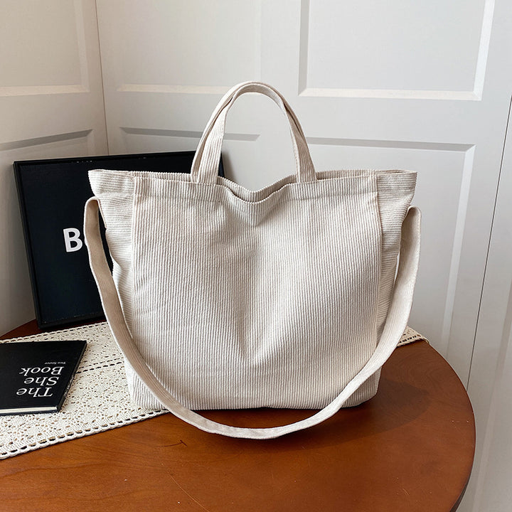 WoSoft Corduroy Tote Bag Kalsten