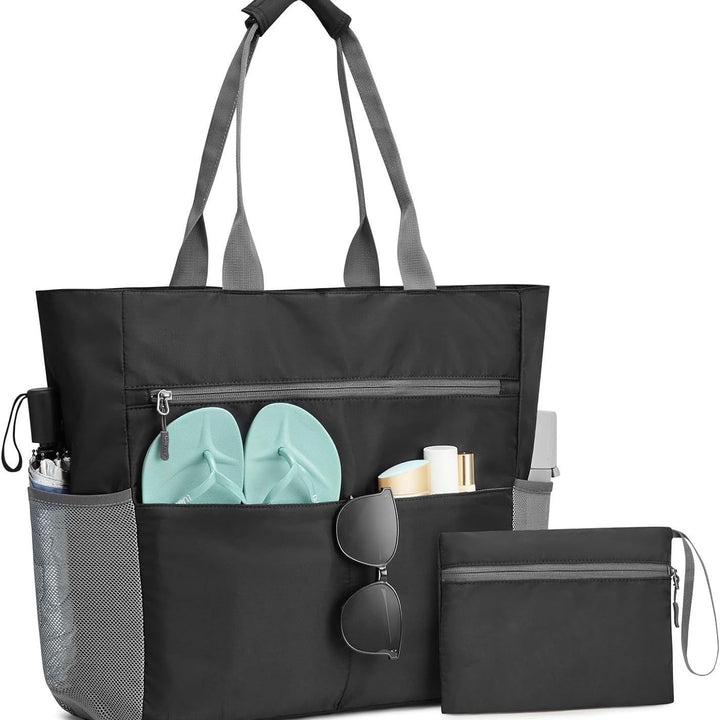 Spacious beach bag with multiple compartments Kalsten