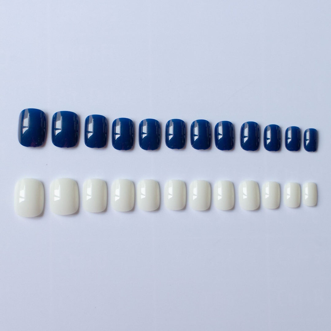 Elegant Dual Color Nail Art Set
