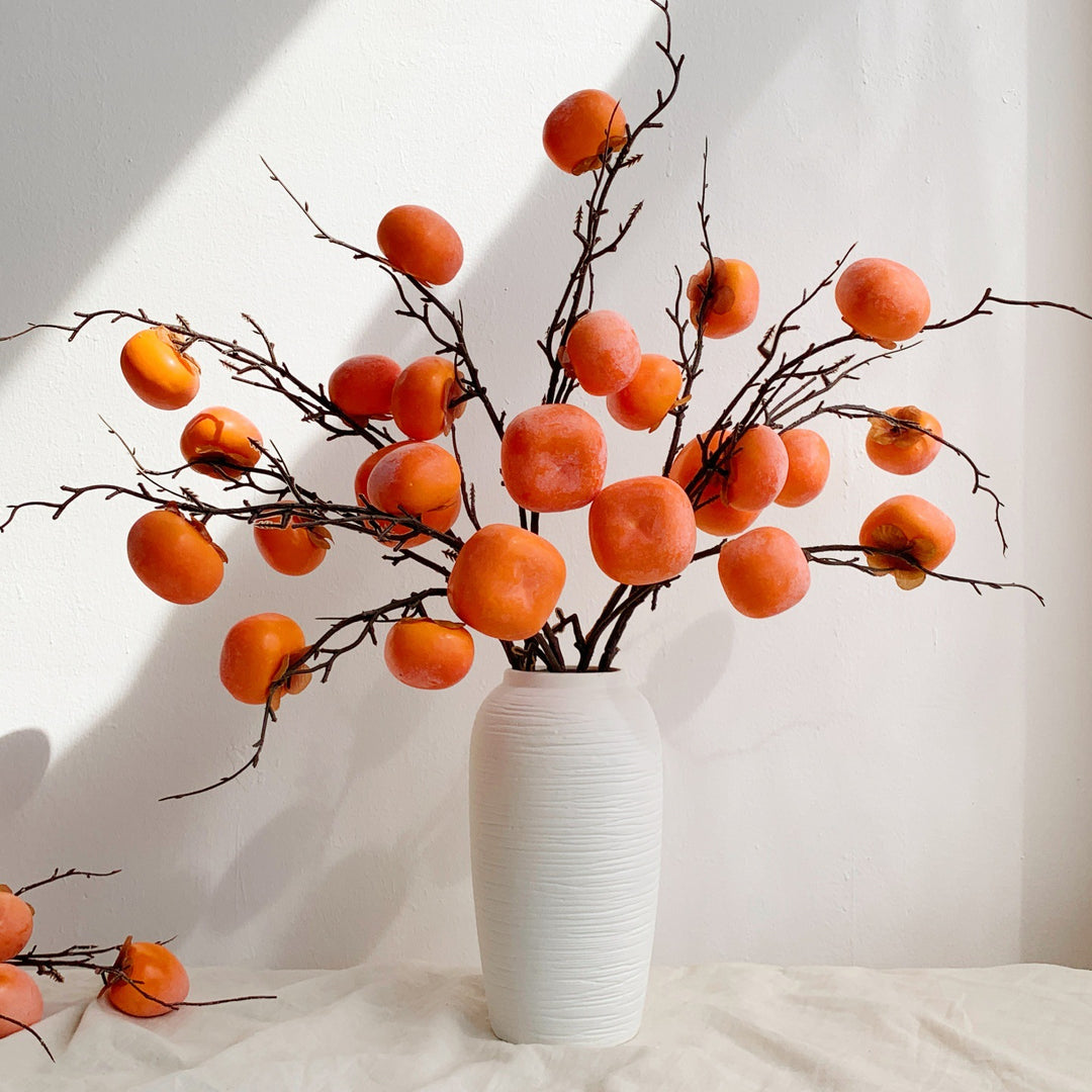 Decorative Persimmon Branch