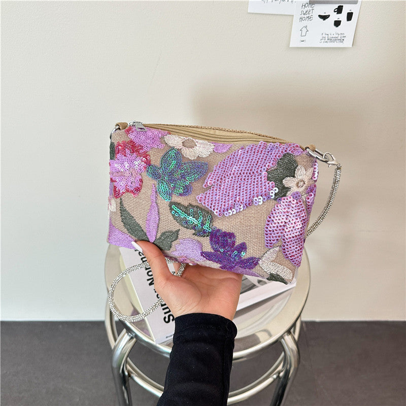 WoFloral Embellished Clutch Purse Kalsten