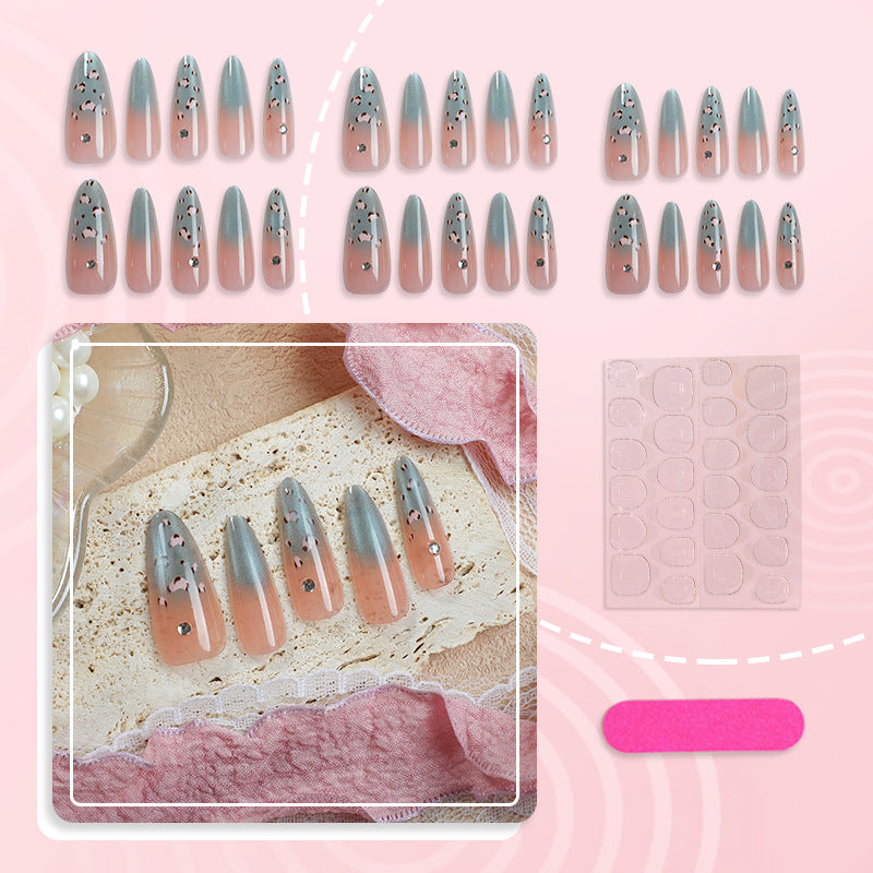 Elegant Artistic Press-On Nail Set 1790738839