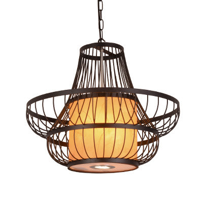 Artistic Metal Wire Pendant Light