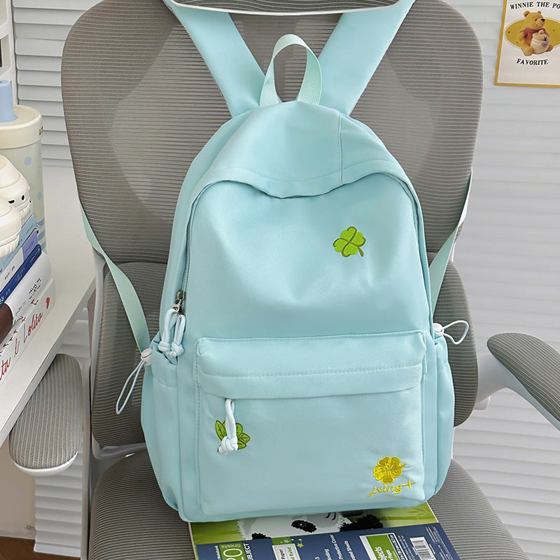 Casual Multi-Pocket Backpack with Fun Accents Kalsten