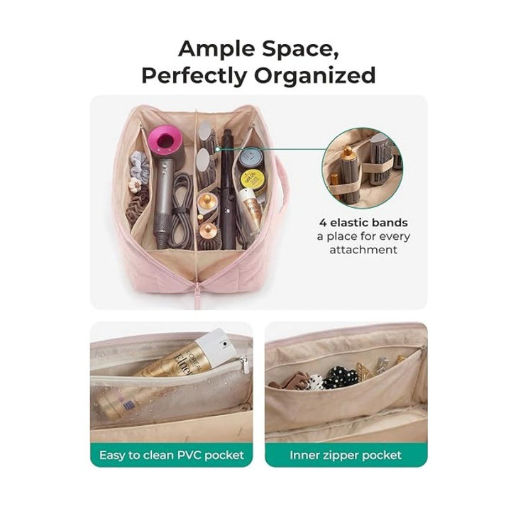 Cosmetic organizer bag with removable compartments Kalsten