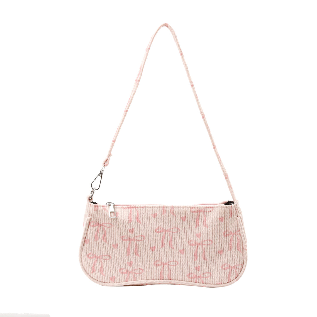 Cute Bow-Patterned Micro Crossbody Bag