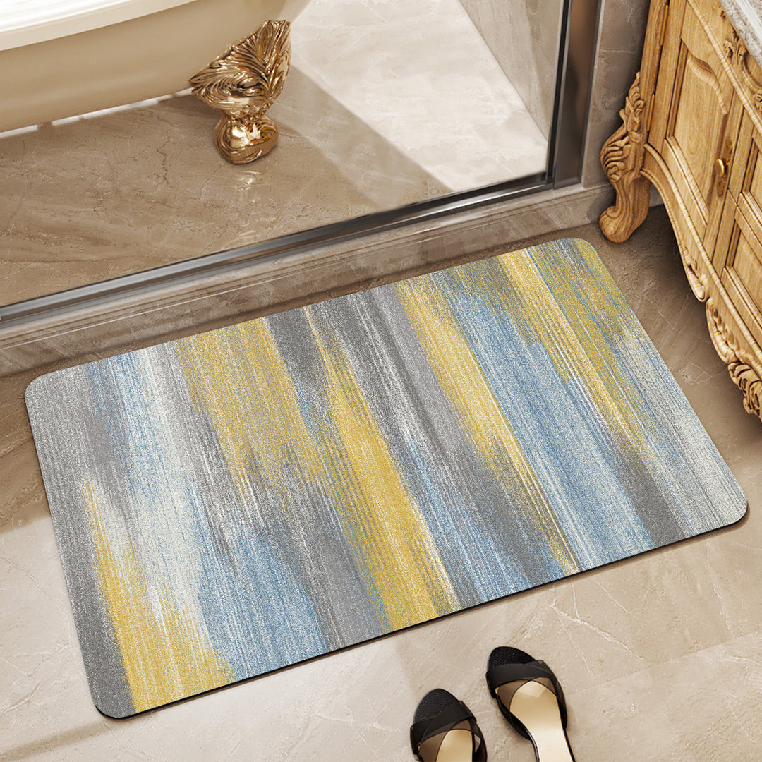 Non-Slip Abstract Design Bath Mat Kalsten