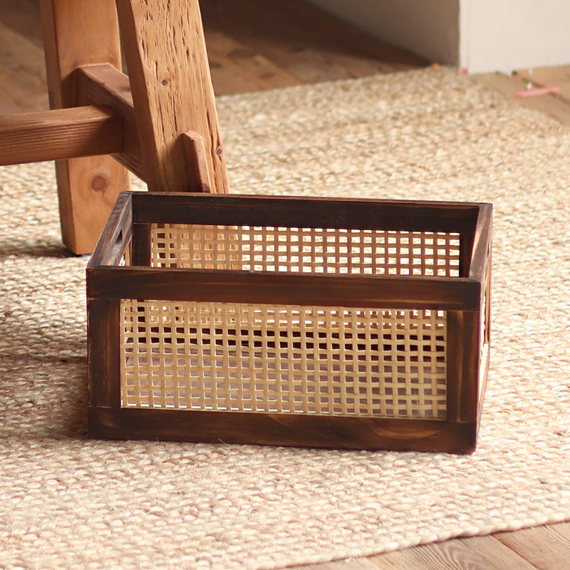 High-quality storage basket made of natural material Kalsten